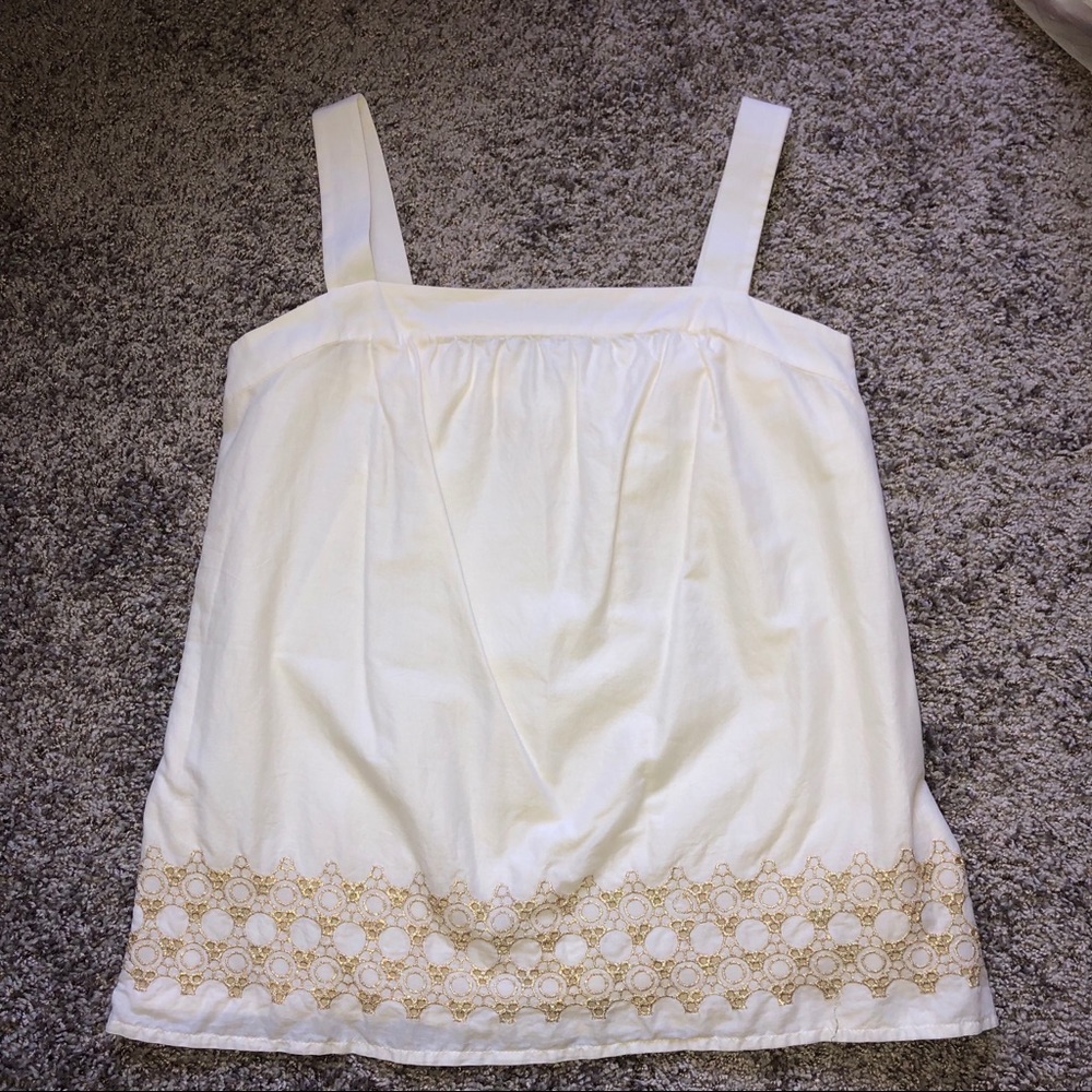 Ann Taylor Loft tank top 100% cotton